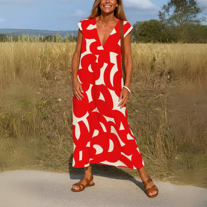 Tatiana™ | Cutwork Detail Maxi Dress