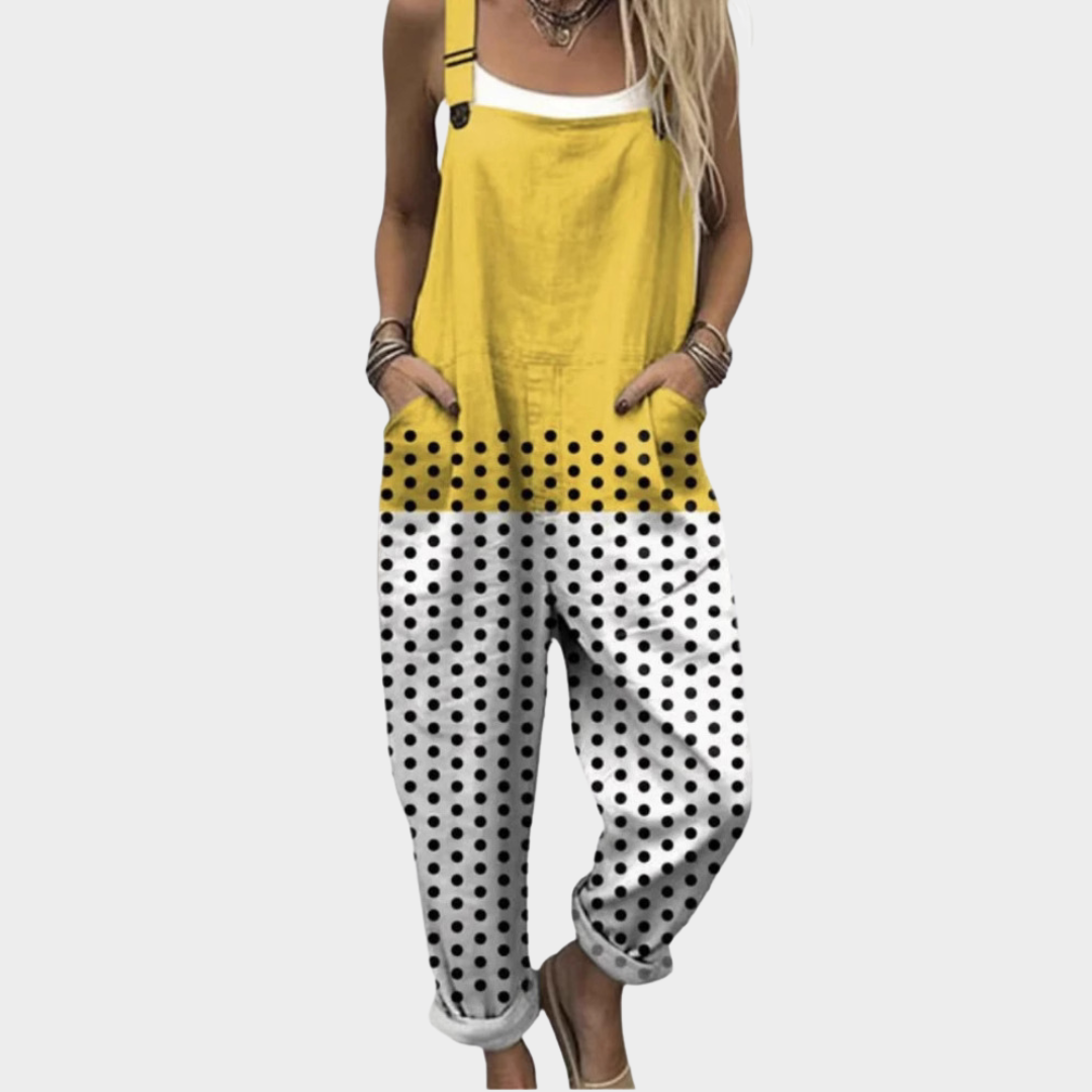 Comfortable Printed Jumpsuit