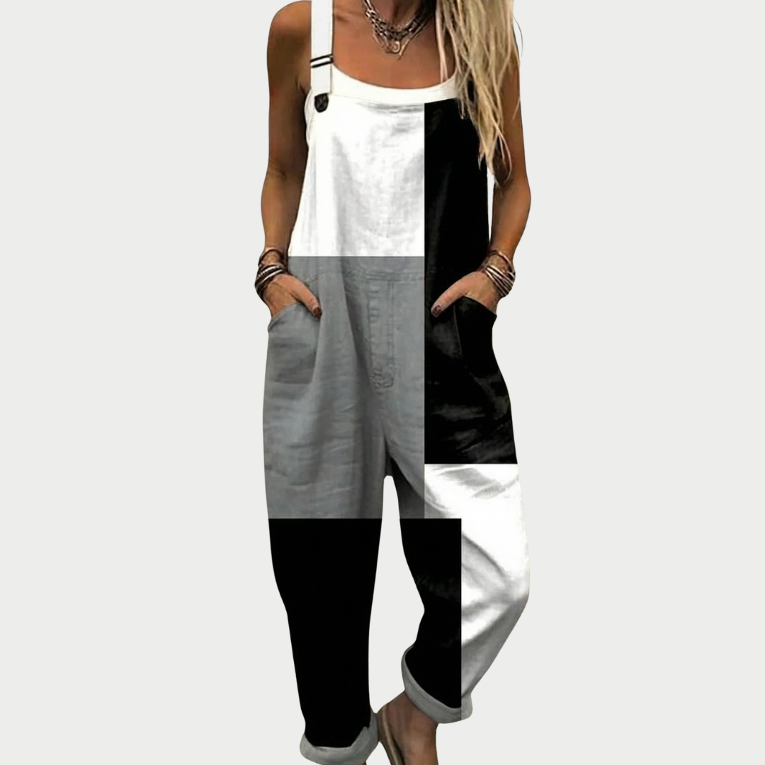 Comfortable Printed Jumpsuit