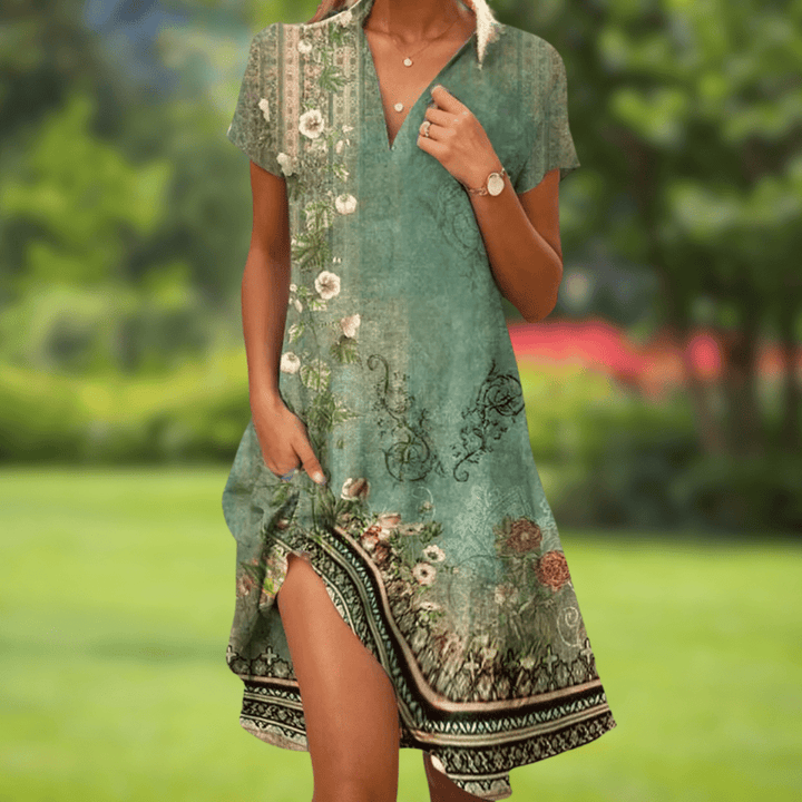 Sara | Elegant Flowing Dress