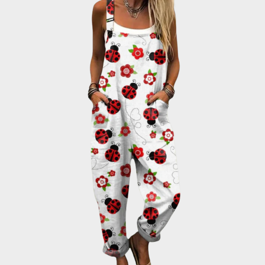 Comfortable Printed Jumpsuit