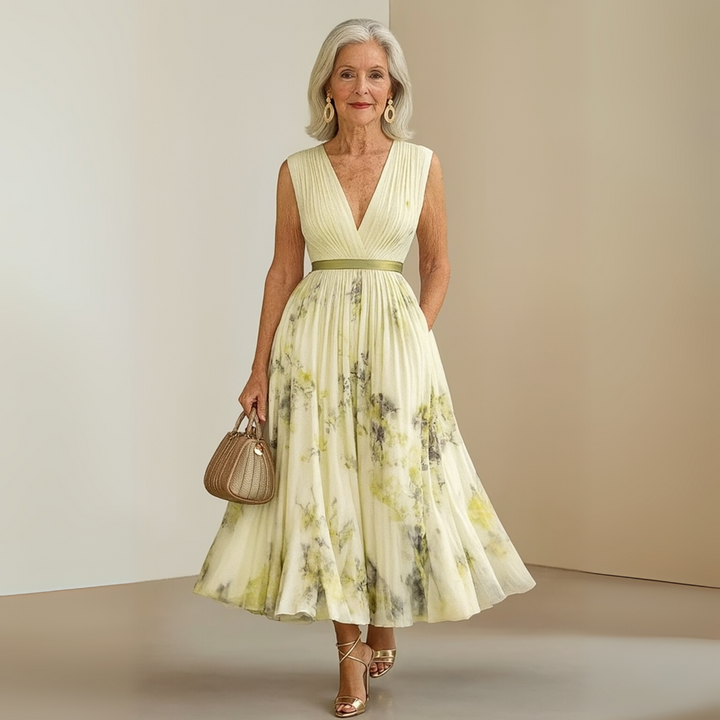 Emma | Women’s Flowy Sleeveless Summer Maxi Dress