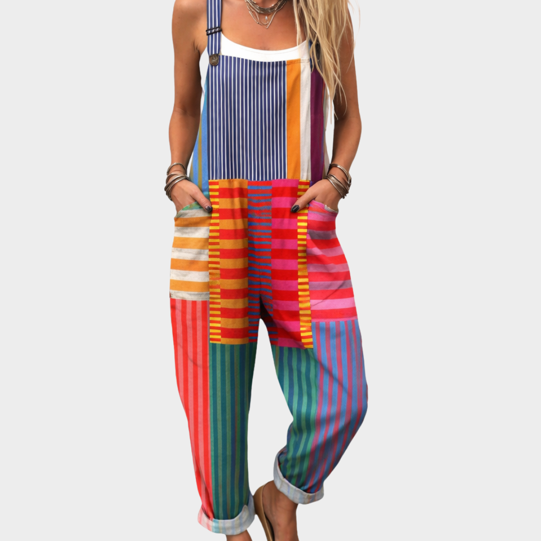 Comfortable Printed Jumpsuit