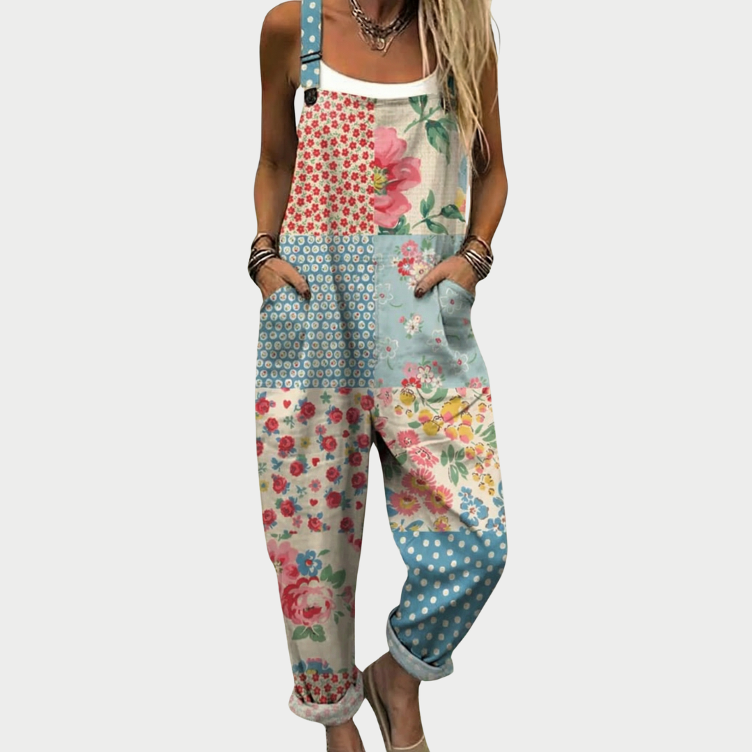 Comfortable Printed Jumpsuit
