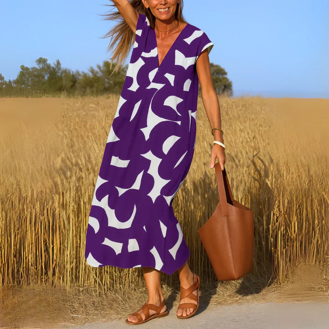 Tatiana™ | Cutwork Detail Maxi Dress