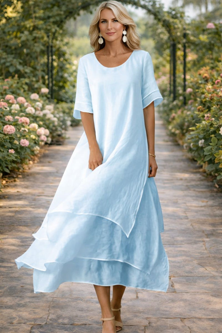 Aria - Fluid Tiered Maxi Dress