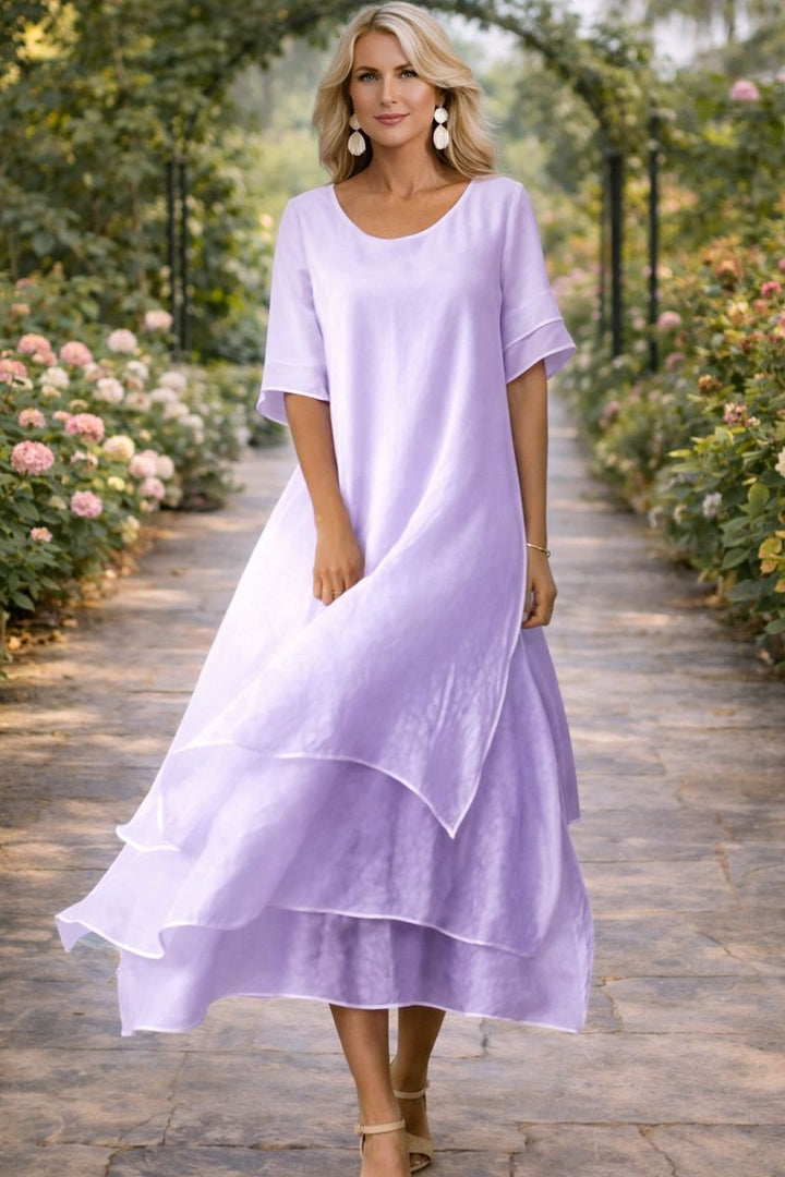 Aria - Fluid Tiered Maxi Dress