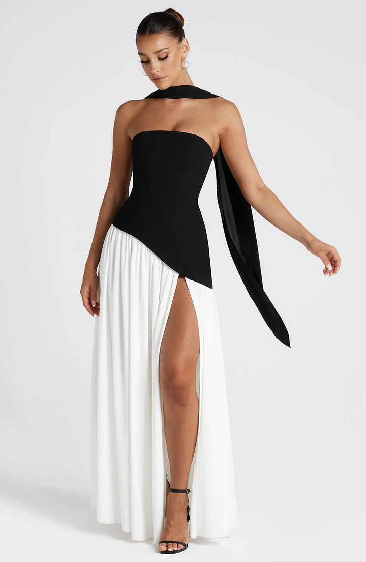 Valentina - Backless Split Dress