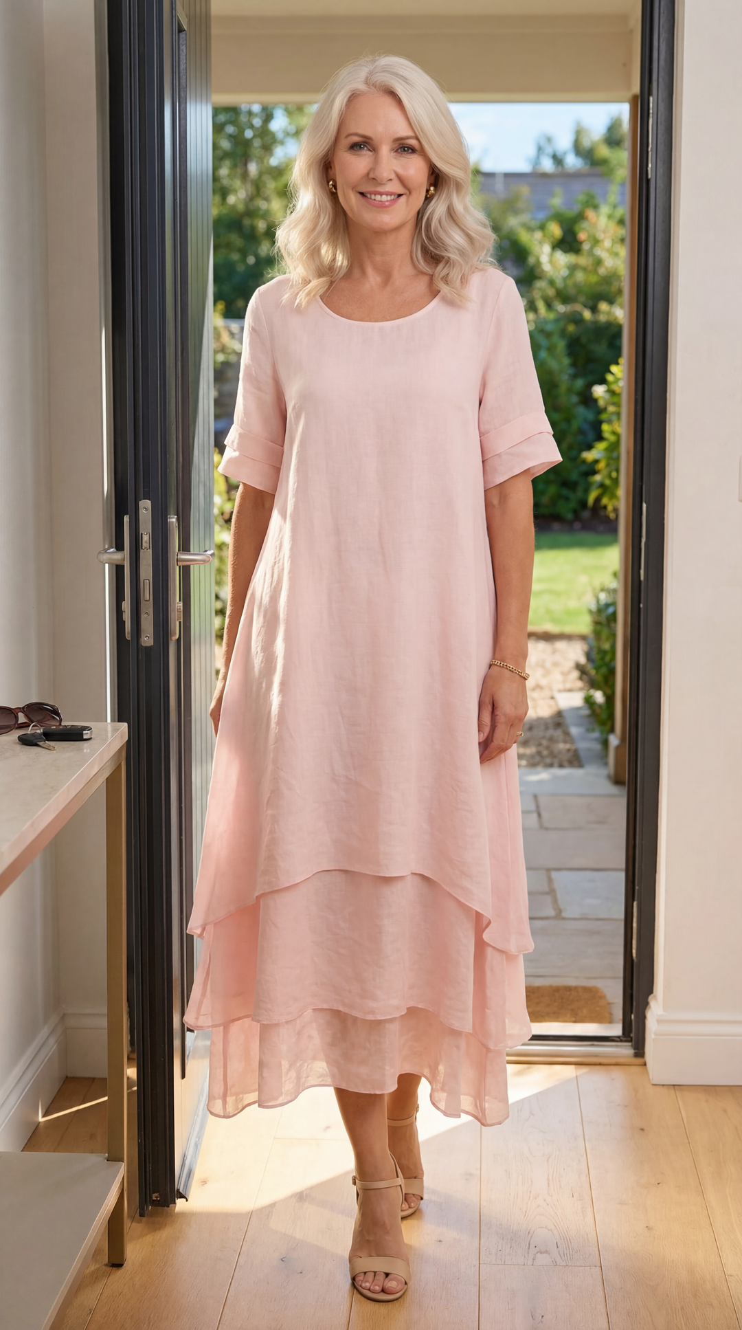 Aria - Fluid Tiered Maxi Dress