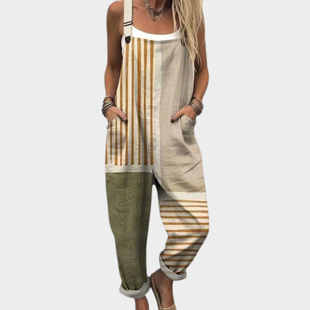 Comfortable Printed Jumpsuit