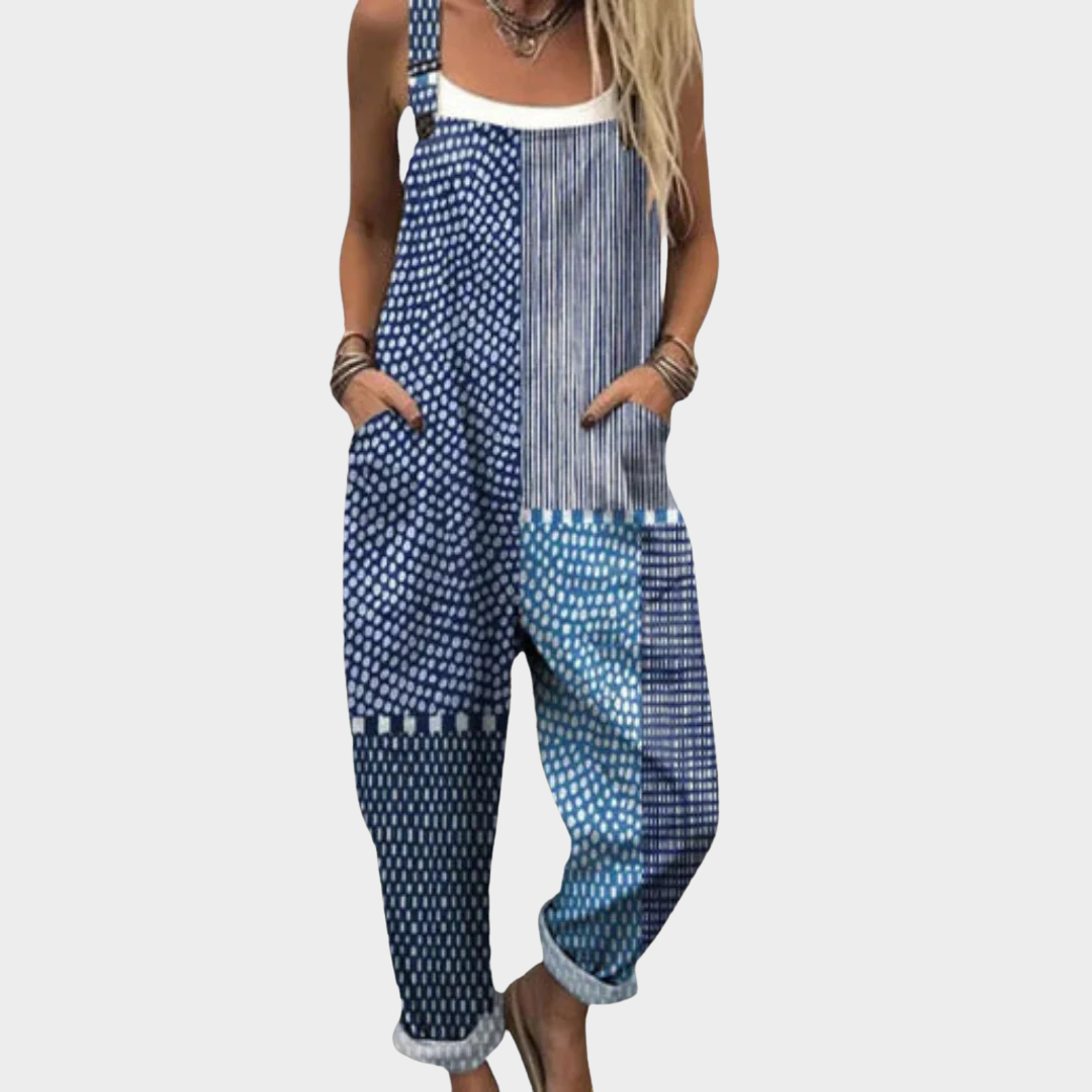 Comfortable Printed Jumpsuit
