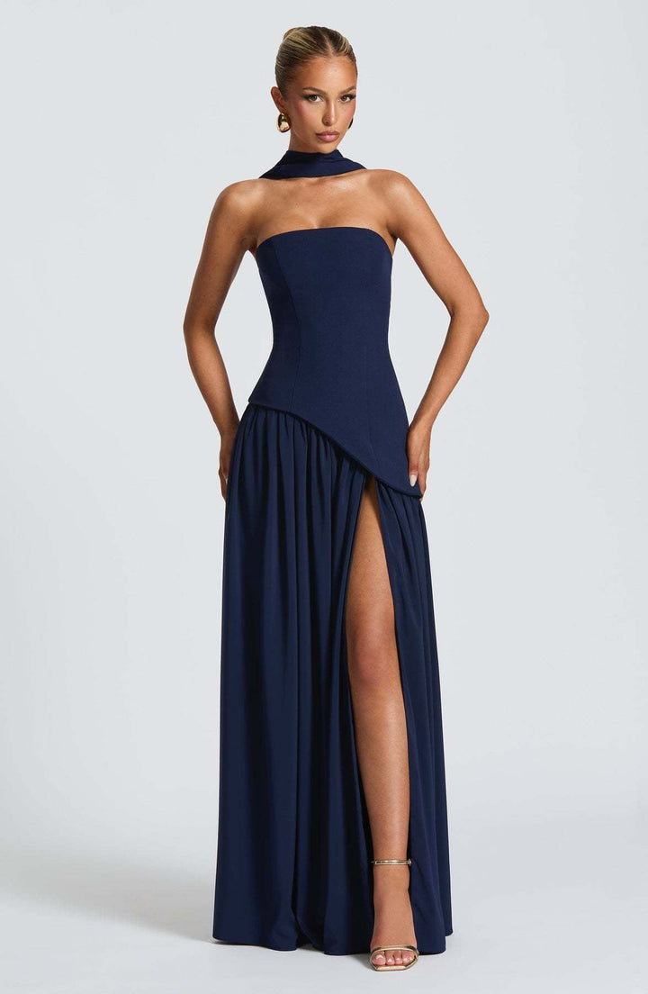 Valentina - Backless Split Dress