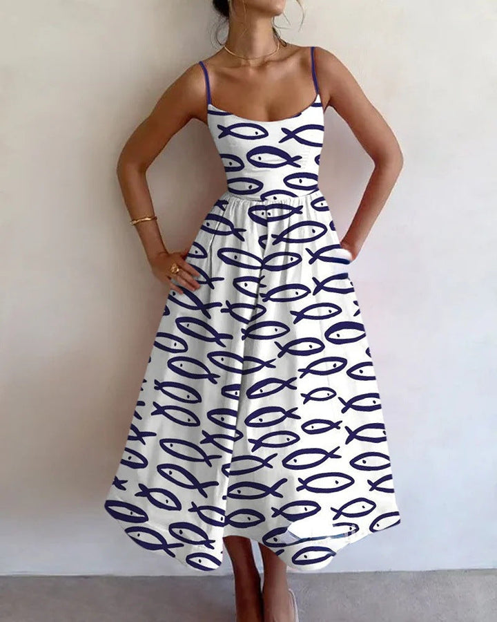 Amelia | Floral Sleeveless Maxi Dress