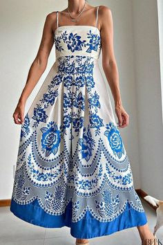 Amelia | Floral Sleeveless Maxi Dress