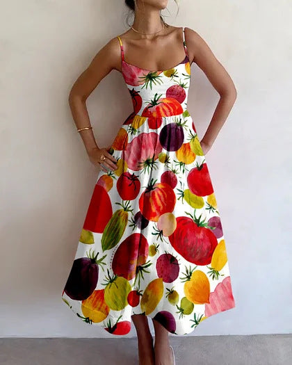 Amelia | Floral Sleeveless Maxi Dress