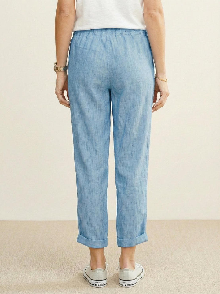 Alexa | Women's Drawstring Waist Casual Slim Fit Pants