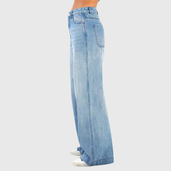 Kayla | Women’s Casual Baggy Denim Pants