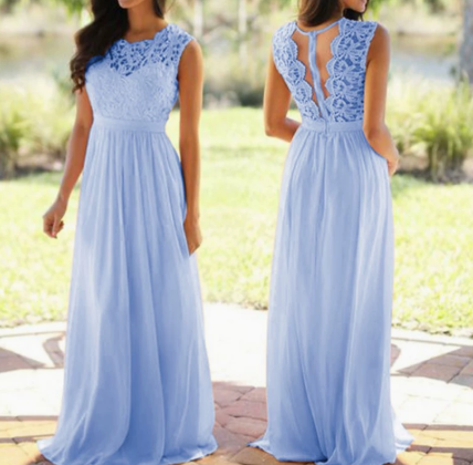 Madison | Women's Wedding Guest Halter Maxi Dress