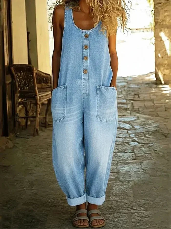 Comfortable Printed Jumpsuit