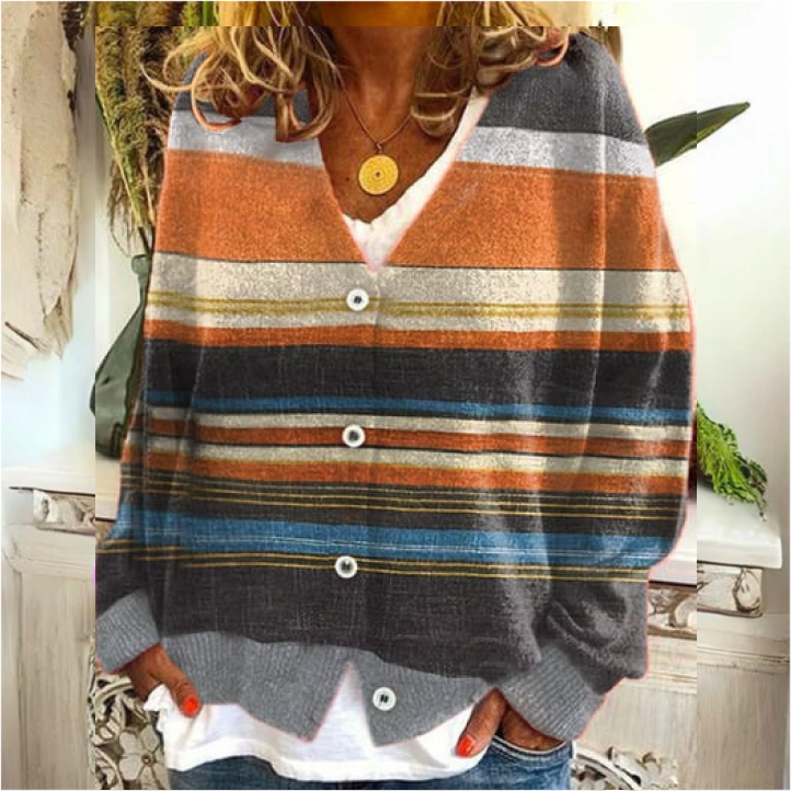 Lissandra™ | Floral Button-Front Cardigan