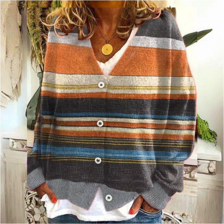 Lissandra™ | Floral Button-Front Cardigan